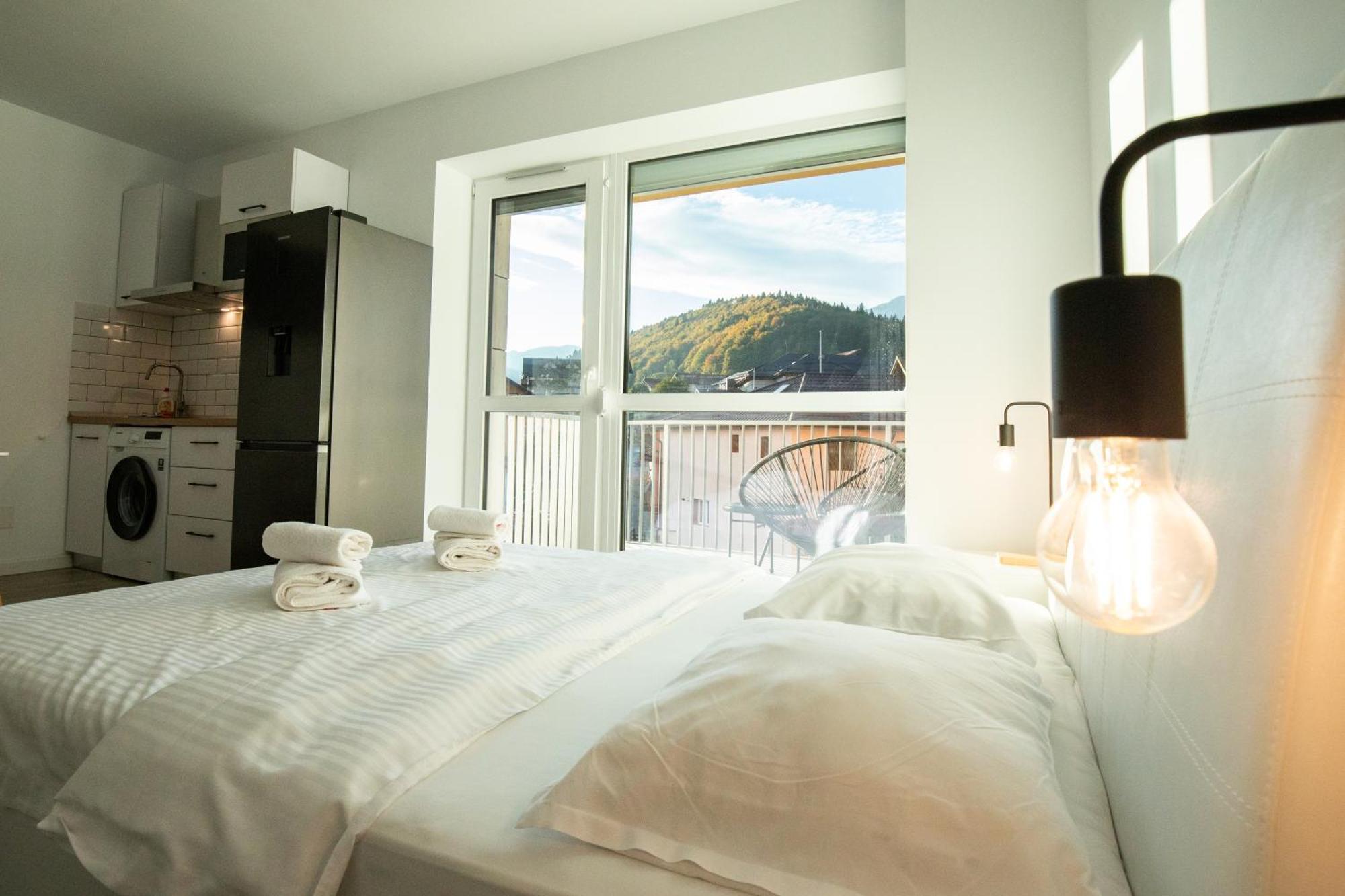 Cozy Studio 4 People With Parking Sinaia Buitenkant foto