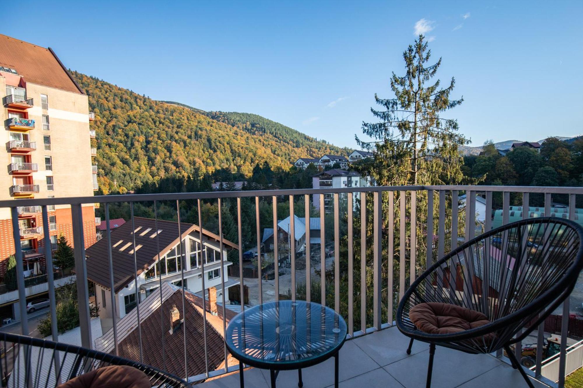 Cozy Studio 4 People With Parking Sinaia Buitenkant foto